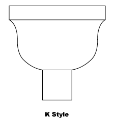 K Style Conductor Head Profile