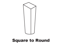 square to round